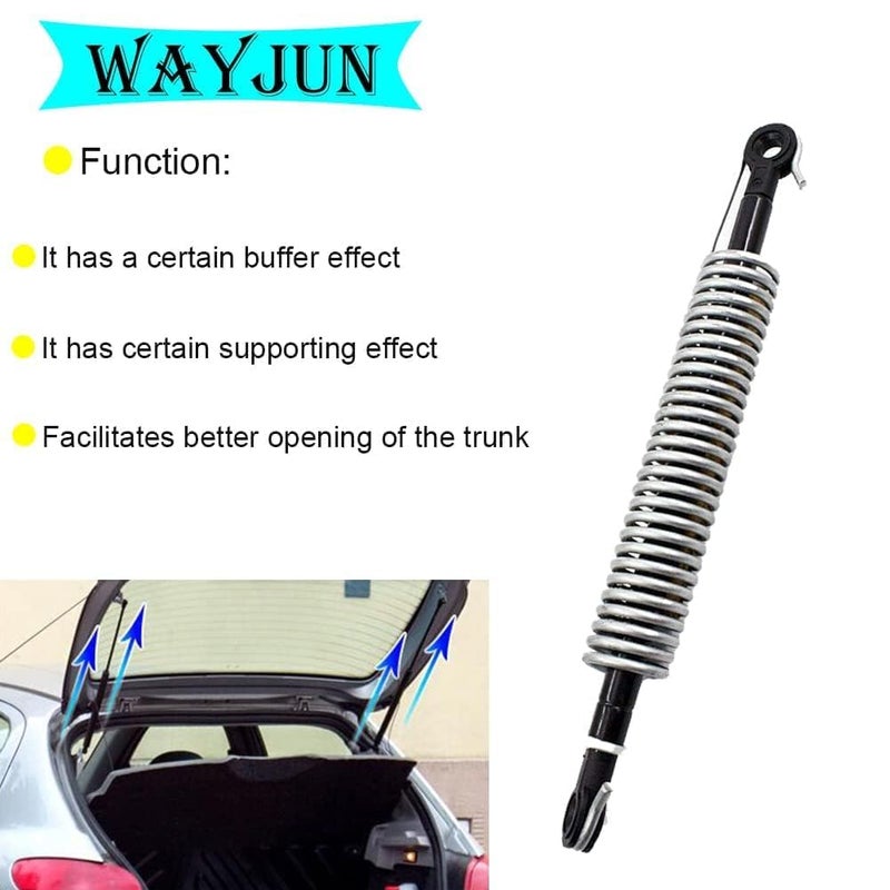 WayJun 51247141490 Right Trunk Lid Lift Support Shock with Spring Tension Spring Compatible with E60 525i 530i 545i 525xi 530xi 550i M5 528i 528xi 535i 535xi xDrive Sedan - Image 3